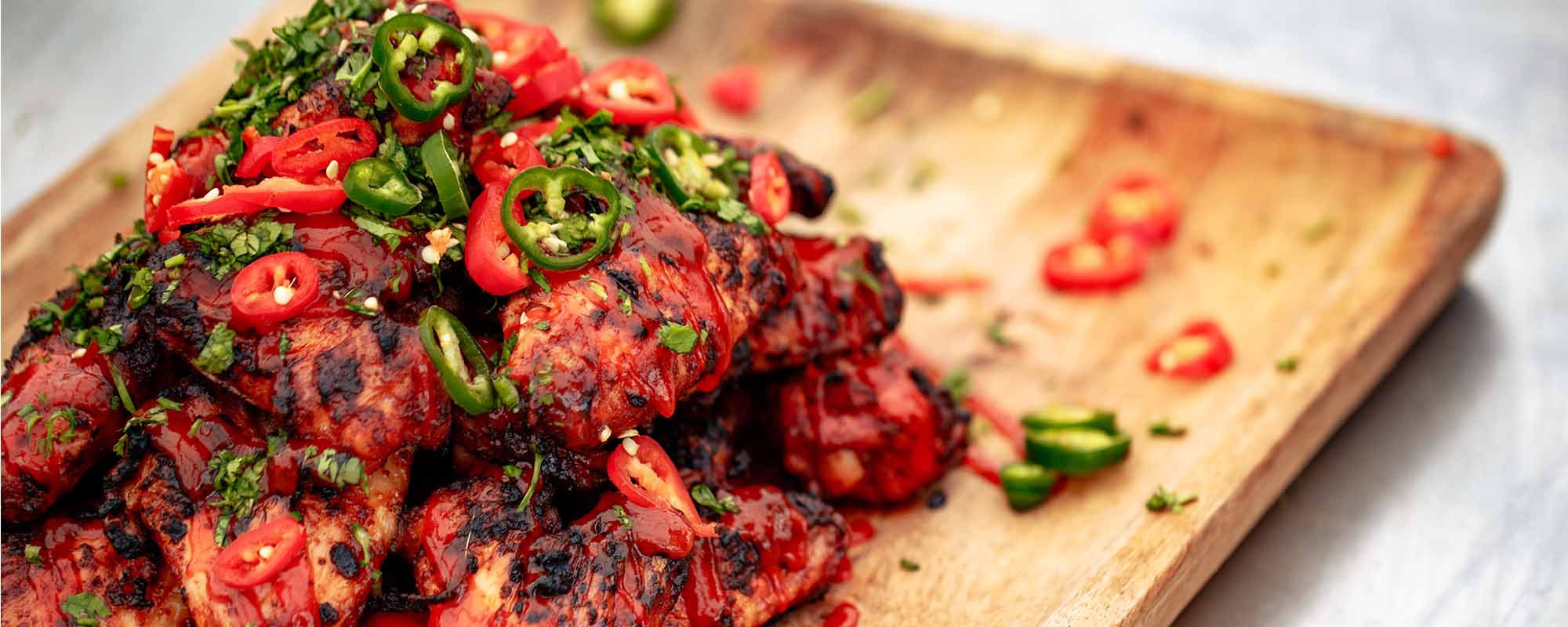 Hot chicken wings